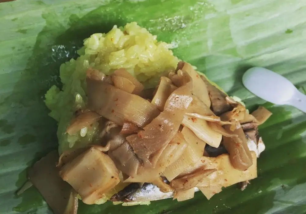 Thưởng thức m&oacute;n X&ocirc;i măng c&aacute; nục thơm ngất ng&acirc;y giữa l&ograve;ng Kon Tum 2