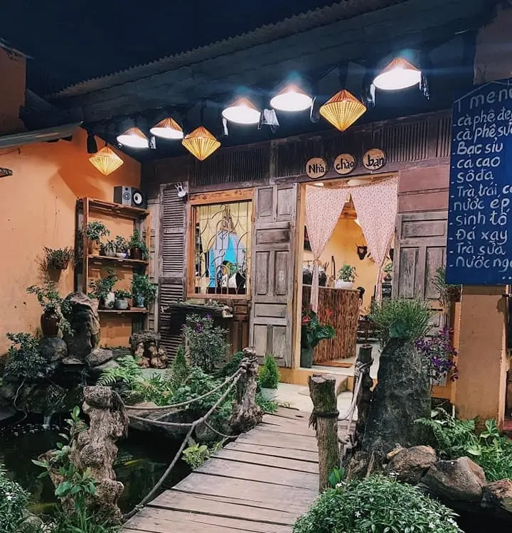 Nhà Coffee ở Kon Tum, siêu đẹp siêu dễ thương