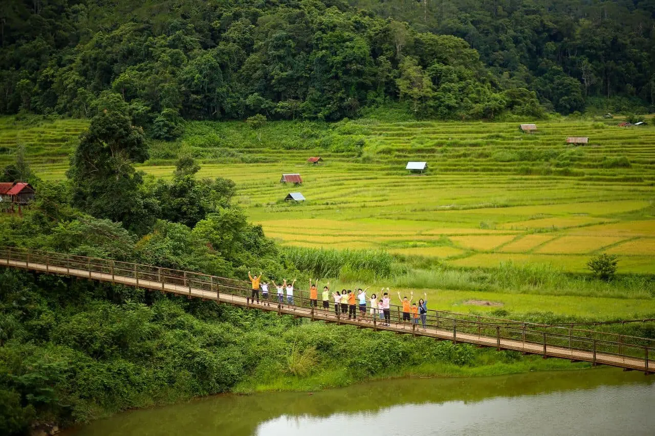 Ruộng bậc thang l&agrave;ng Kon Tu Rằng b&igrave;nh y&ecirc;n tr&ecirc;n cao nguy&ecirc;n thơ mộng 8