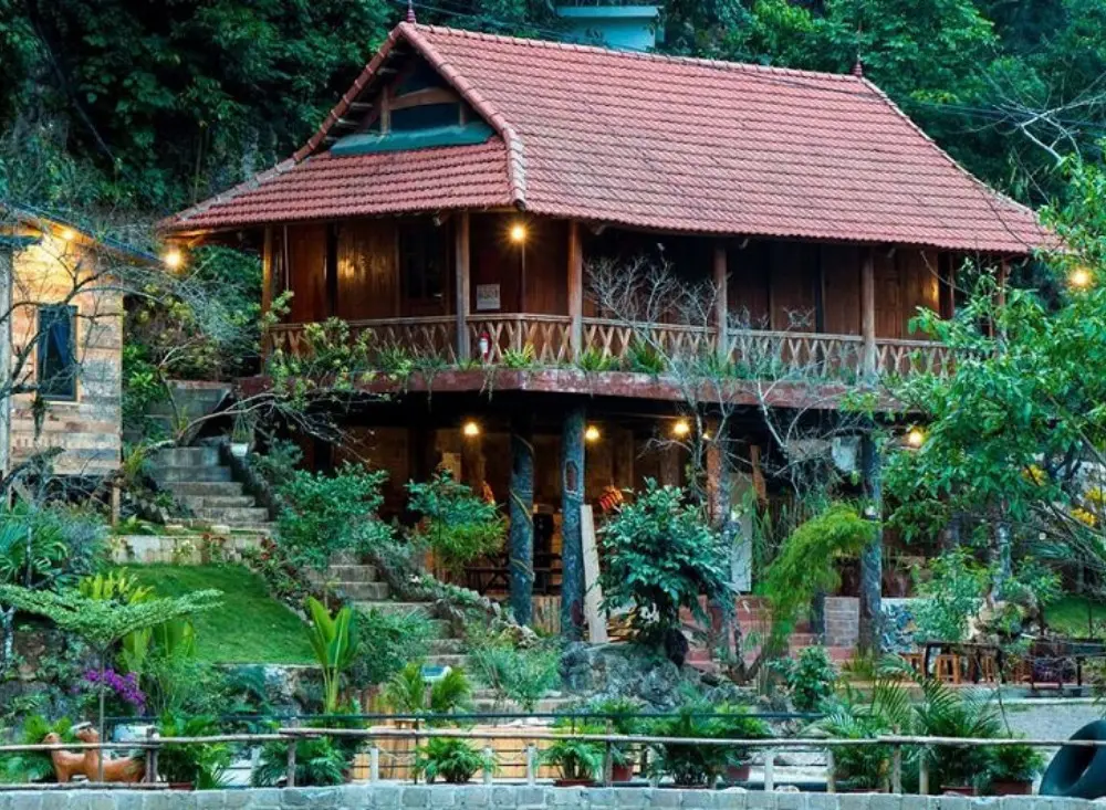 Nhà sàn Mộc Châu truyền thống - Nét đẹp bình dị trên cao nguyên Mộc Châu