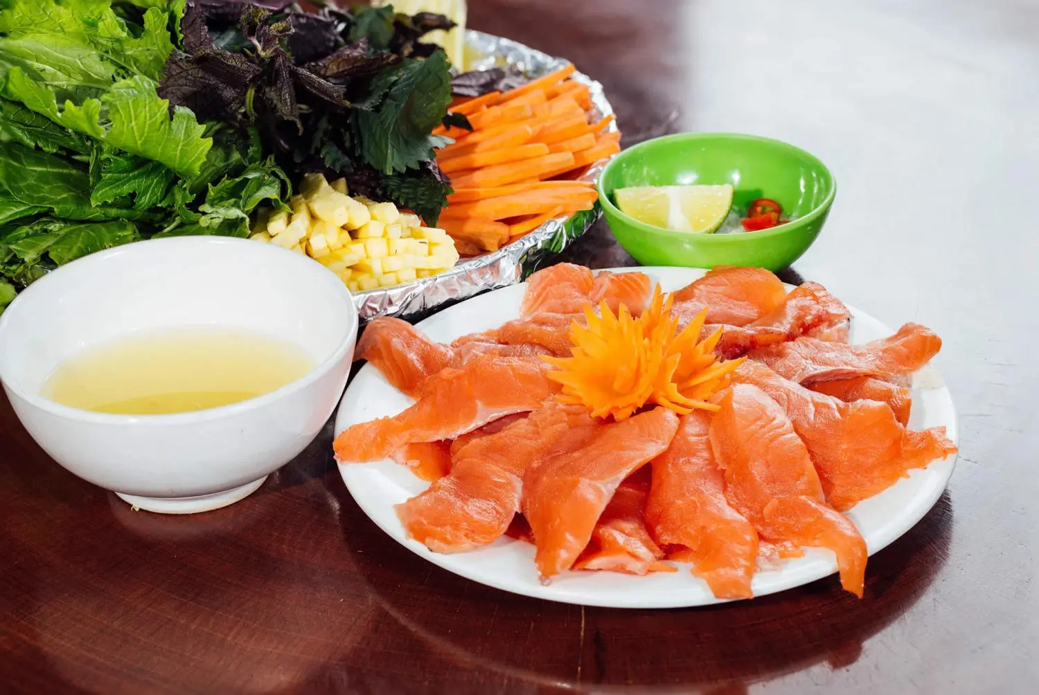 Cá hồi Mộc Châu - Vấn vương hương vị món ăn ngon quên lối về