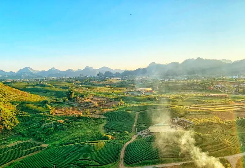 Lang thang Mộc Ch&acirc;u ngắm nh&igrave;n bức tranh thi&ecirc;n nhi&ecirc;n rực rỡ 3