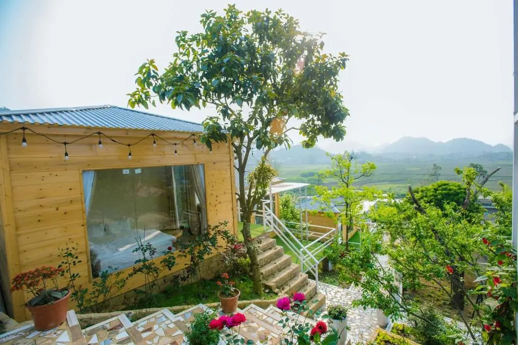 Review homestay Wooden House Mộc Ch&acirc;u cực chi tiết 3