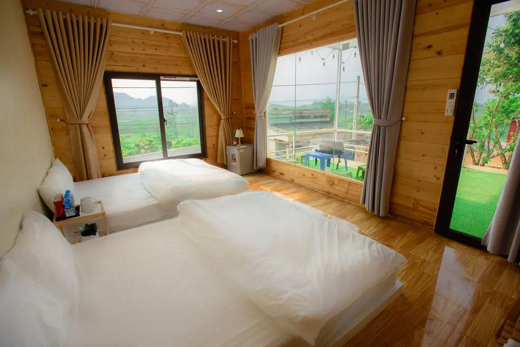 Review homestay Wooden House Mộc Ch&acirc;u cực chi tiết 4