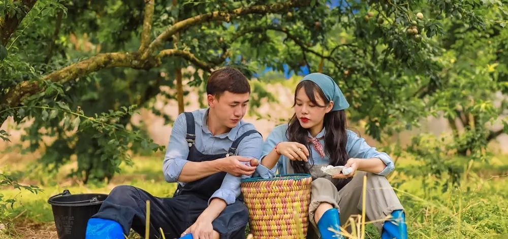 Review m&ugrave;a mận hậu Mộc Ch&acirc;u c&ugrave;ng c&ocirc; n&agrave;ng xinh đẹp Duy&ecirc;n Cao 5
