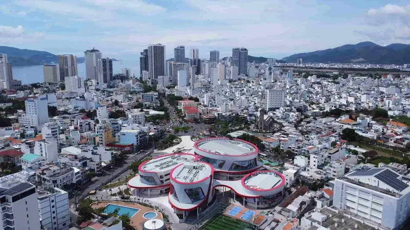 Cung văn h&oacute;a Thiếu nhi Kh&aacute;nh H&ograve;a: C&ocirc;ng tr&igrave;nh rực rỡ trung t&acirc;m Nha Trang 4