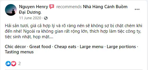 Nh&agrave; H&agrave;ng C&aacute;nh Buồm Đại Dương - Thường thức hải sản tươi sống trong kh&ocirc;ng gian rộng r&atilde;i 18