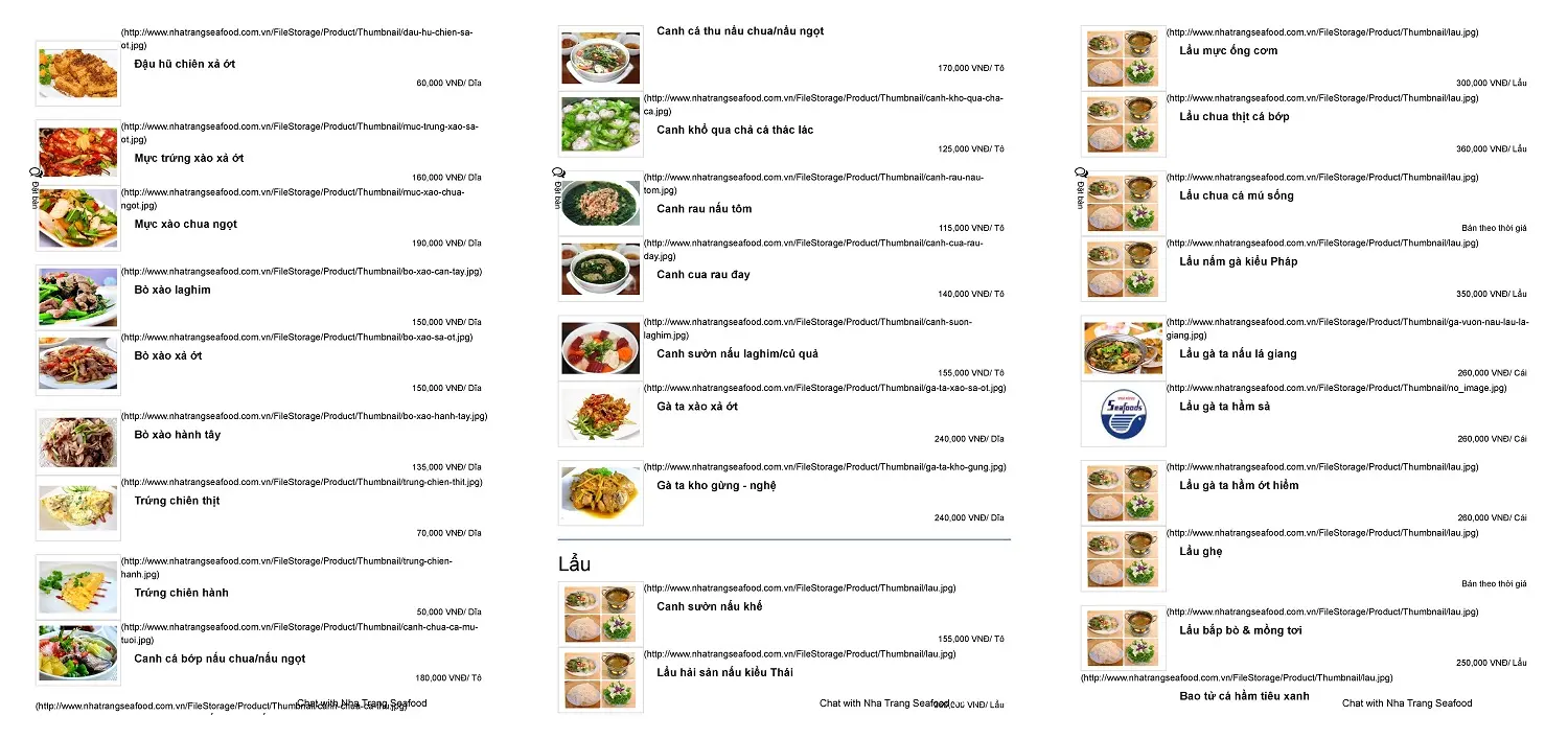 Nha Trang Seafoods Restaurant – Nhà hàng với hương vị hải sản vùng biển đặc biệt, mới lạ 16