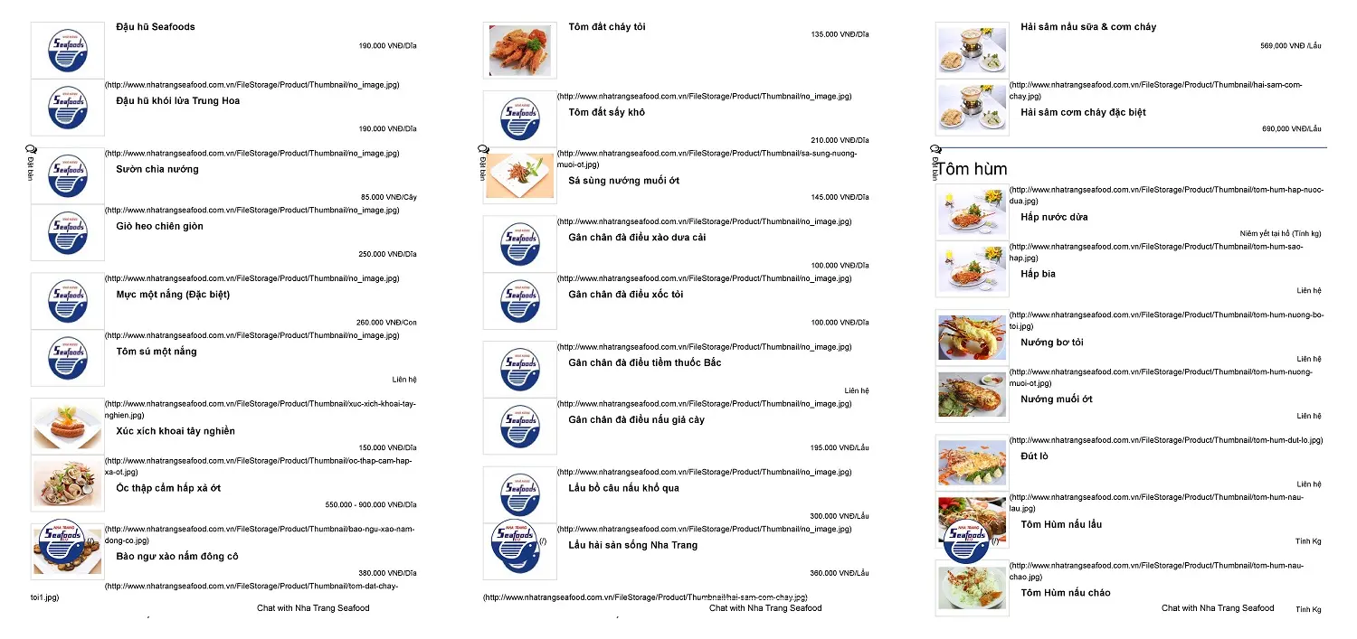 Nha Trang Seafoods Restaurant – Nhà hàng với hương vị hải sản vùng biển đặc biệt, mới lạ 8