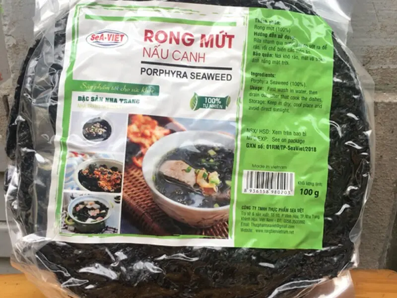 Rong biển sấy khô - Siêu thực phẩm vừa đẹp da lại tốt cho sức khỏe 4