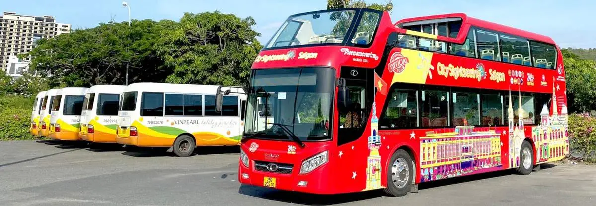 Trải nghiệm xe bus 2 tầng miễn phí ở Nha Trang cực thú vị