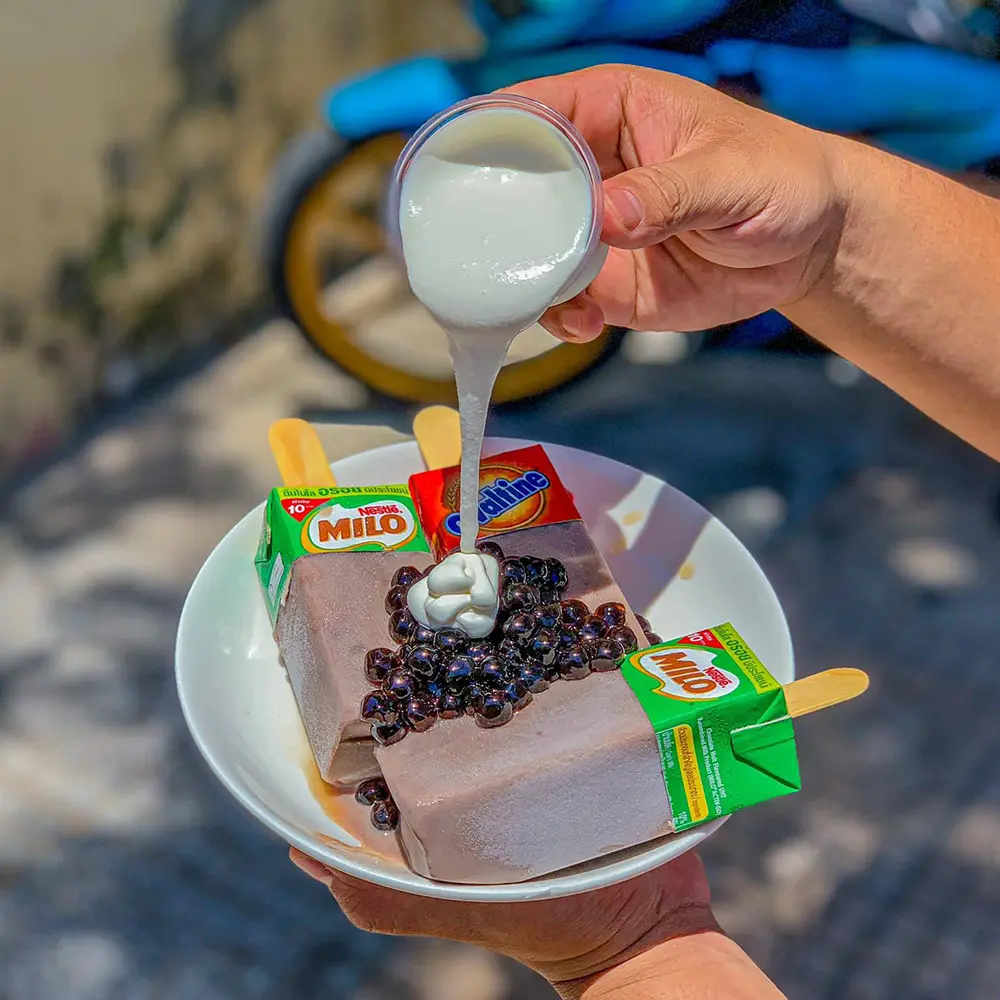 C&oacute; g&igrave; đặc biệt trong kem que milo Nha Trang m&agrave; ai cũng muốn thử 4