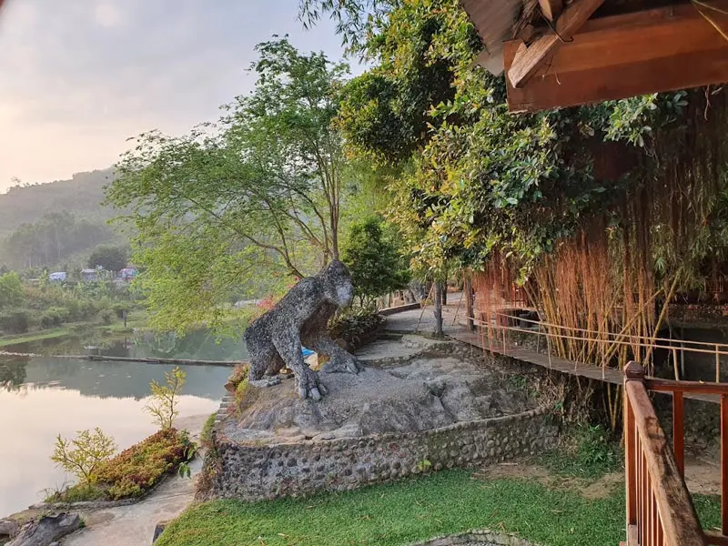 Kh&aacute;m ph&aacute; Suối đ&aacute; H&ograve;n Giao, vẻ đẹp hoang sơ miền sơn cước 5
