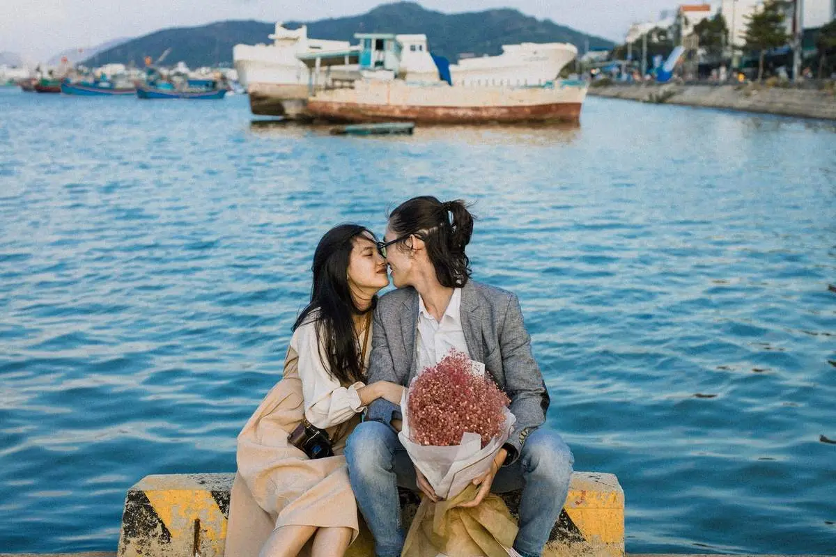 Tìm phút bình yên, lãng mạn qua ống kính anh chàng Kỳ Sang tại cầu Bình Tân Nha Trang 9
