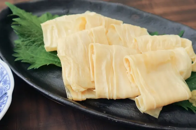 Yuba: M&oacute;n v&aacute;ng đậu v&agrave;ng ươm g&oacute;i trọn hồn ẩm thực Nhật Bản 2