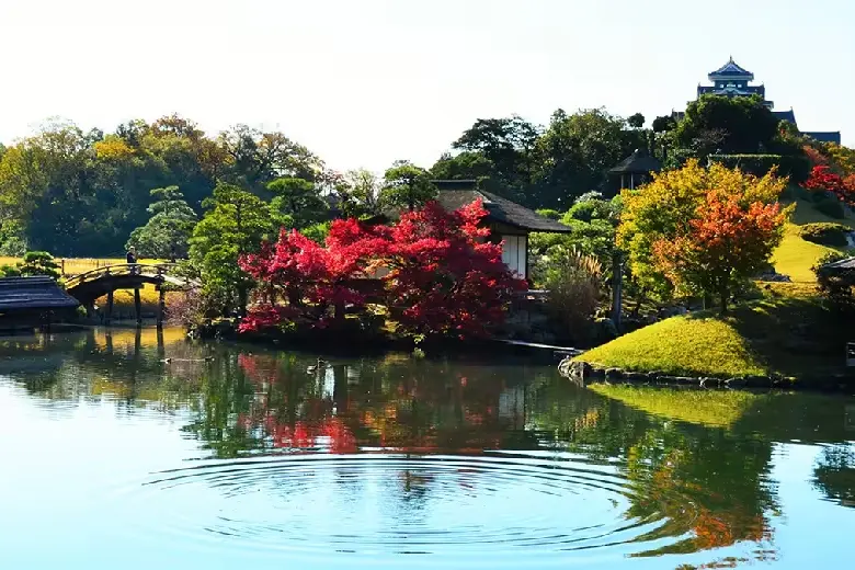 Giới thiệu về th&agrave;nh phố &aacute;nh s&aacute;ng Okayama Nhật Bản 4