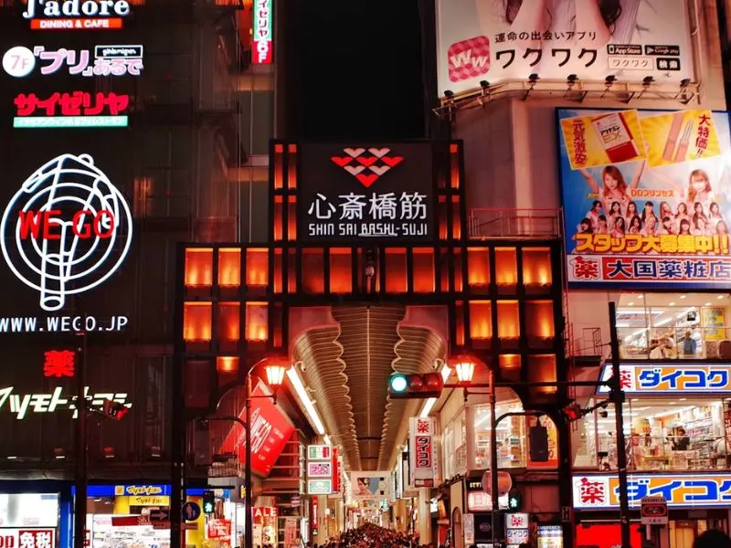 Kh&aacute;m ph&aacute; Shinsaibashi, thi&ecirc;n đường mua sắm v&agrave; ẩm thực Osaka 3