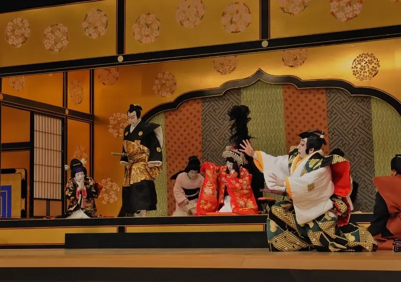 Nghệ thuật Kabuki cổ điển từ thời Edo Nhật Bản 3