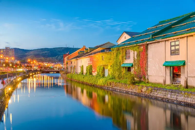 Otaru th&agrave;nh phố cảng duy&ecirc;n d&aacute;ng ở Hokkaido Nhật Bản 2