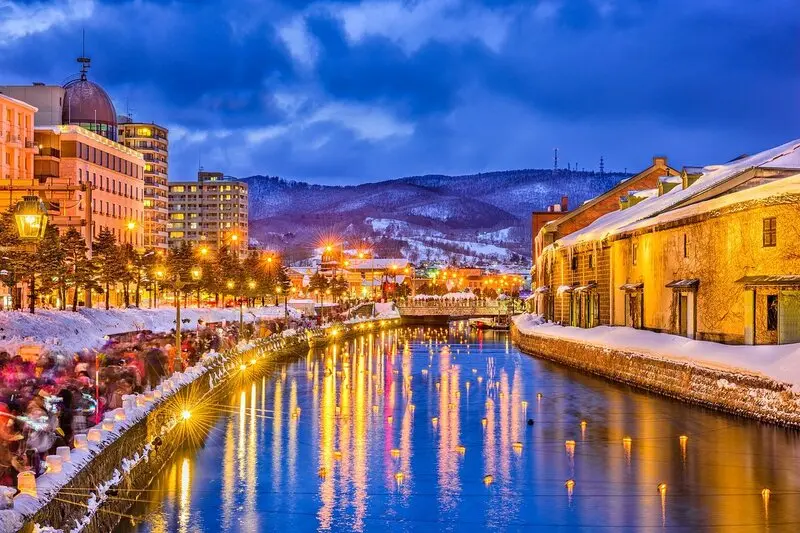 Otaru th&agrave;nh phố cảng duy&ecirc;n d&aacute;ng ở Hokkaido Nhật Bản 4