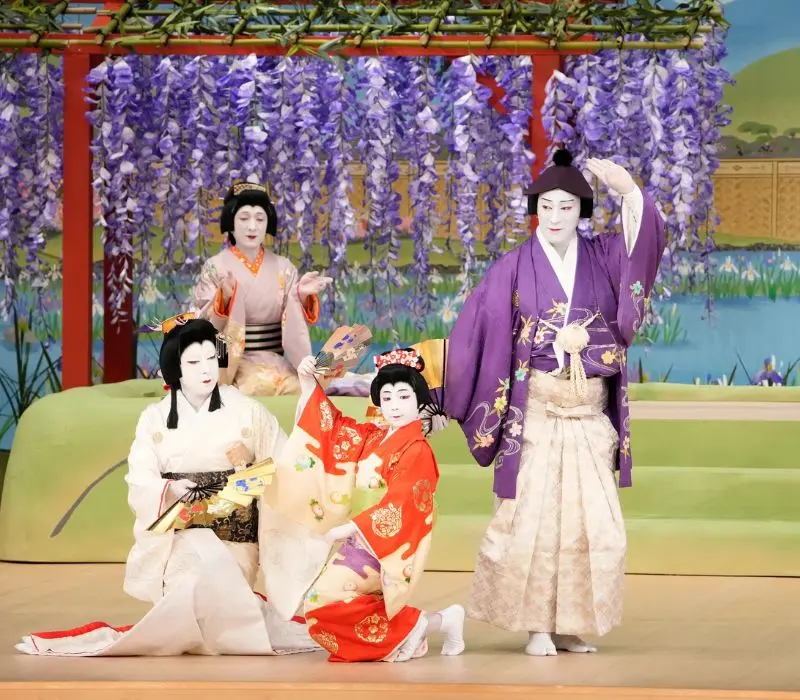 Nghệ thuật Kabuki cổ điển từ thời Edo Nhật Bản