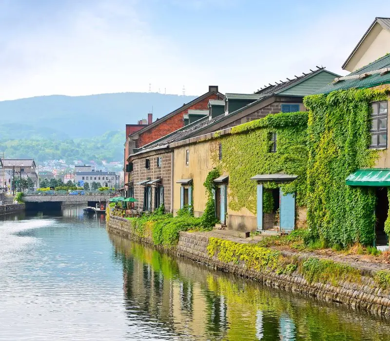 Otaru thành phố cảng duyên dáng ở Hokkaido Nhật Bản