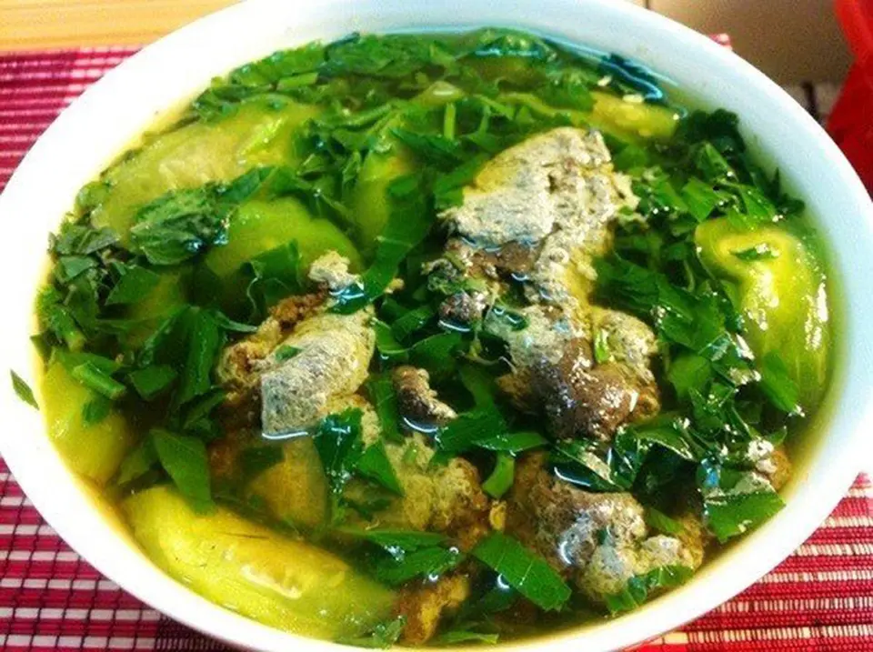 Về Ninh Bình, nhất định phải một lần thưởng thức canh cua rau dâm bụt! 2