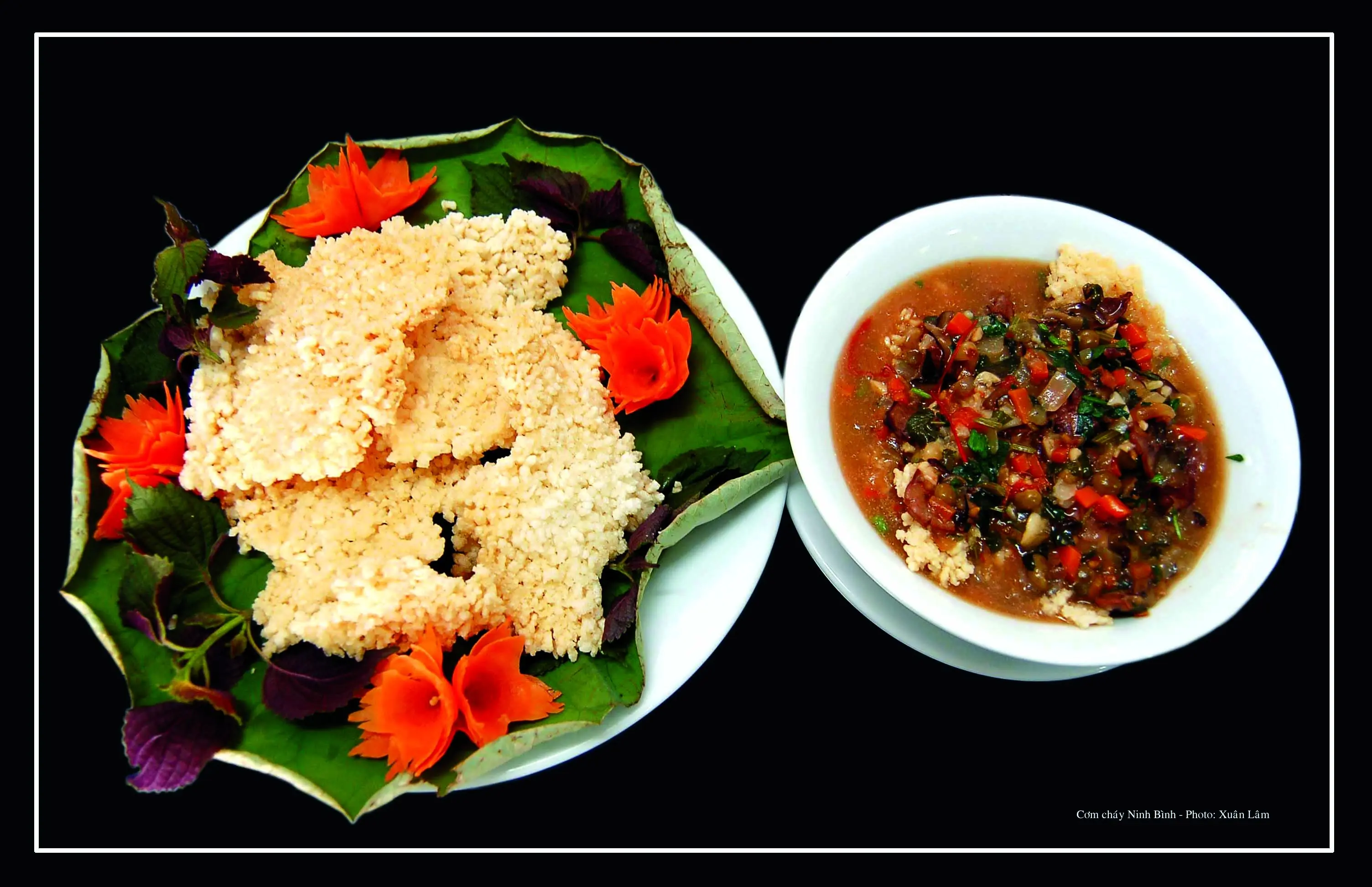 Thịt dê cơm cháy - Món ăn gây nhớ thương của cố đô Ninh Bình