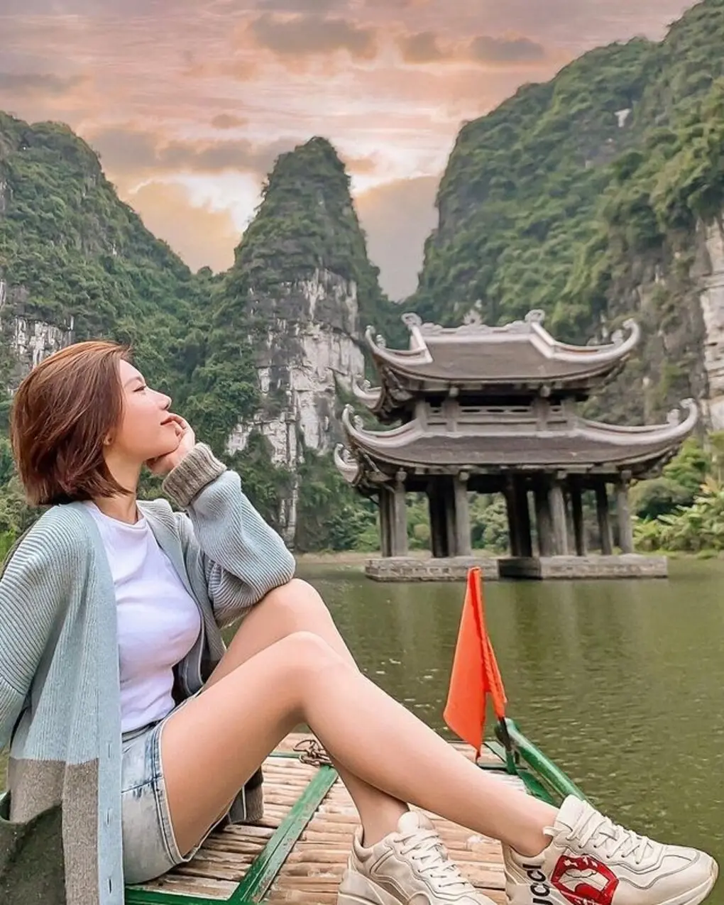 Review chuyến du lịch bụi Ninh B&igrave;nh của những c&ocirc; n&agrave;ng FA 10