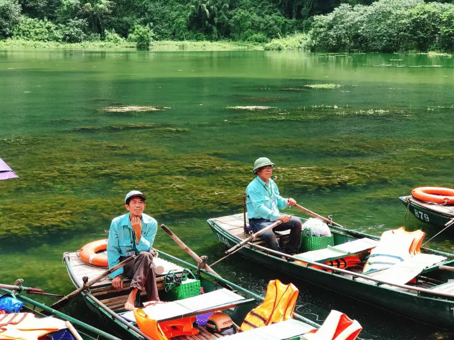 Tr&agrave;ng An khi m&ugrave;a thu sang đẹp m&ecirc; hồn như tranh vẽ 7