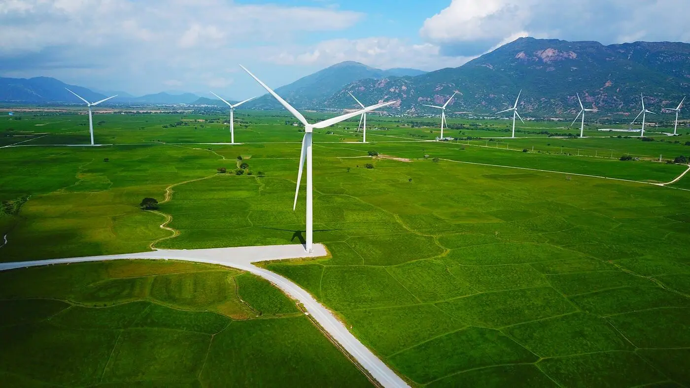 Cánh đồng điện gió Đầm Nại, bản hòa tấu của gió giữa đất trời Ninh Thuận 2