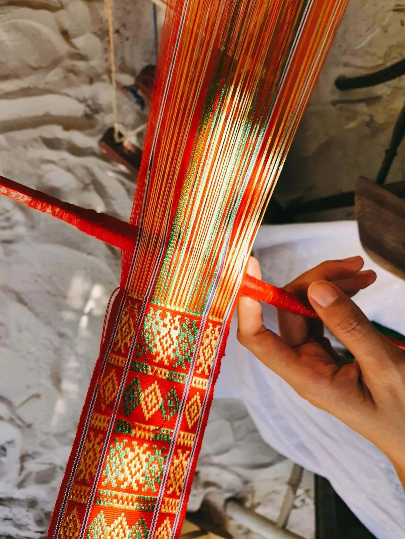Kh&aacute;m ph&aacute; l&agrave;ng dệt Mỹ Nghiệp, một v&ugrave;ng văn h&oacute;a Chăm lộng lẫy 6