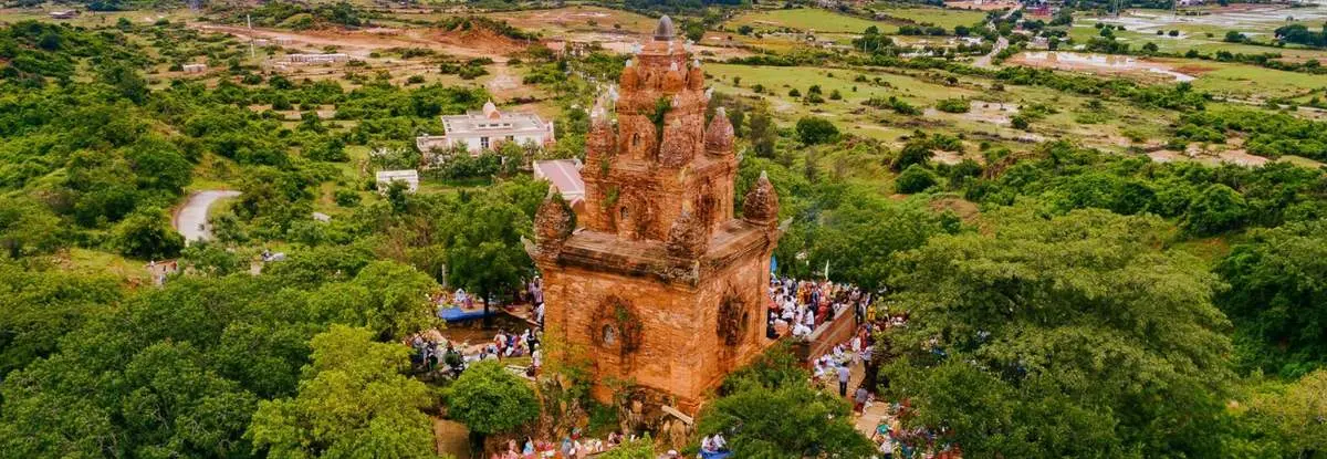 Đền tháp Po Rome Ninh Thuận, kiến trúc tuyệt mĩ của người Chăm xưa