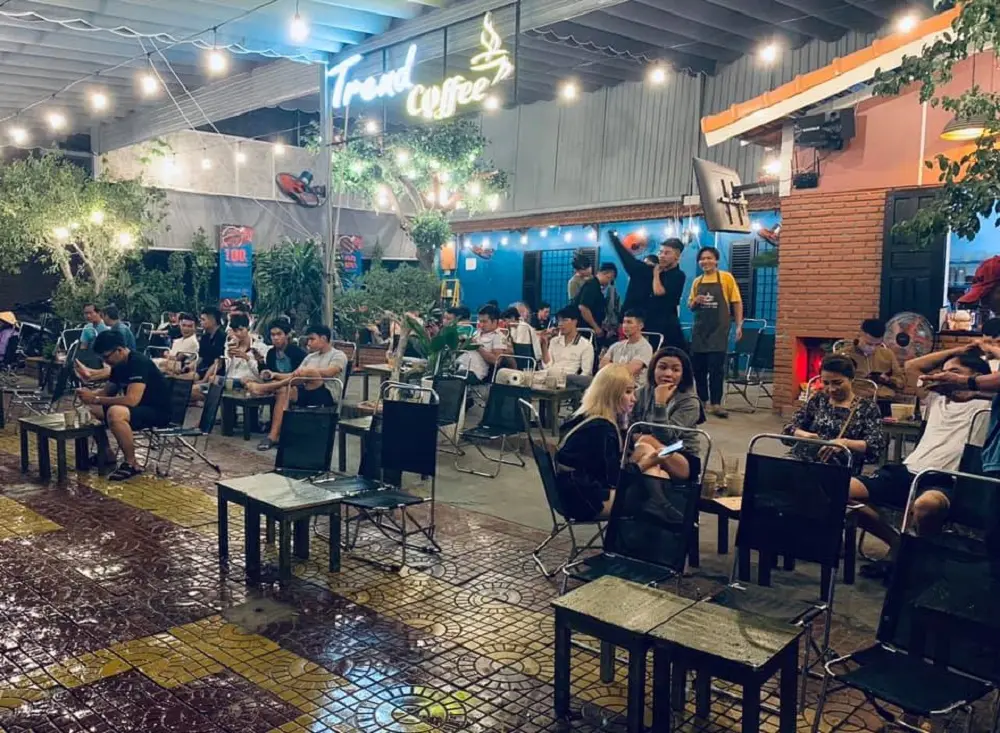 Trend Coffee, điểm hẹn y&ecirc;u th&iacute;ch của giới trẻ dịp cuối tuần 3