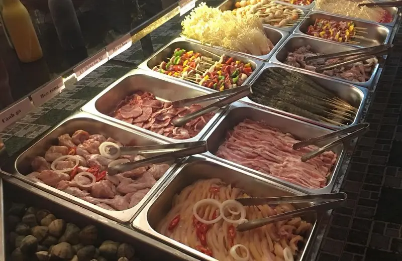 Trải nghiệm Queen BBQ Buffet với menu đồ ăn cực đa dạng