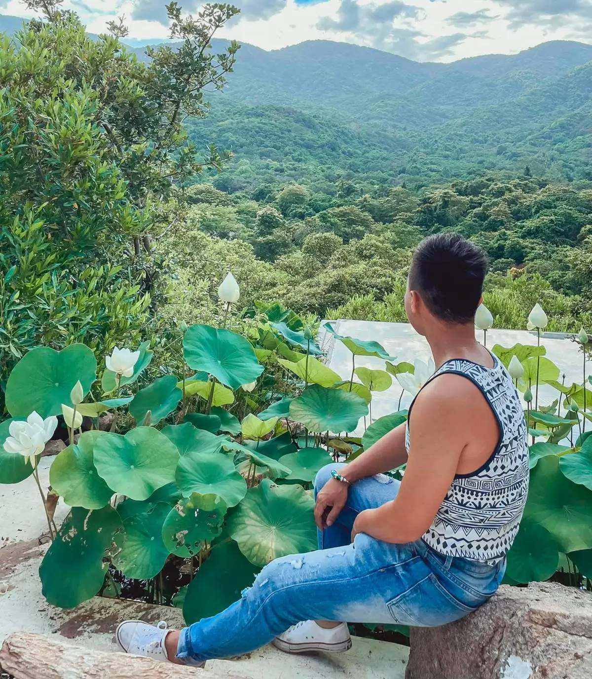 Check-in c&agrave; ph&ecirc; Đo&agrave;i Ninh Thuận nằm y&ecirc;n b&igrave;nh trong l&ograve;ng N&uacute;i Ch&uacute;a 5