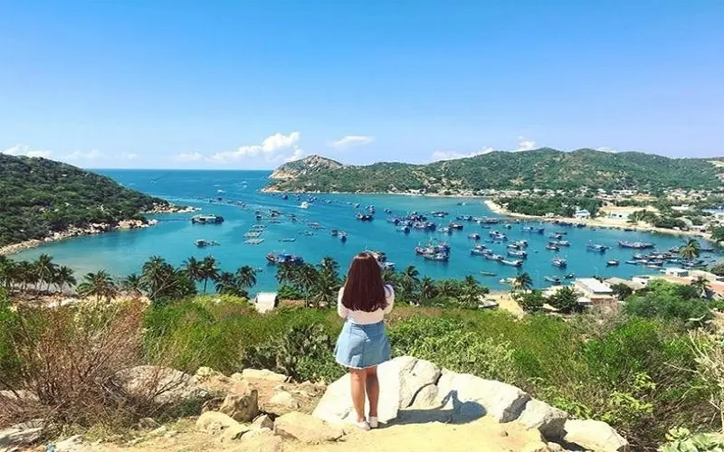 Kh&aacute;m ph&aacute; vịnh Vĩnh Hy: Vi&ecirc;n ngọc xanh hoang sơ ở Ninh Thuận 10