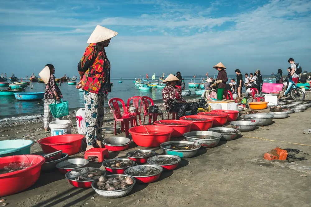Ăn thử hải sản nướng b&aacute;n rong tr&ecirc;n bờ biển Phan Thiết thơ mộng 2