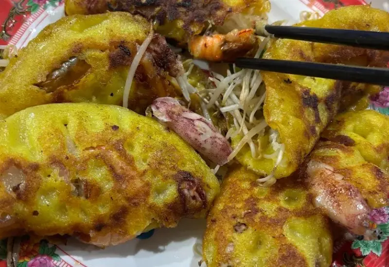 Top 8 qu&aacute;n b&aacute;nh x&egrave;o Phan Thiết nổi tiếng, ngon m&ecirc; ly 5