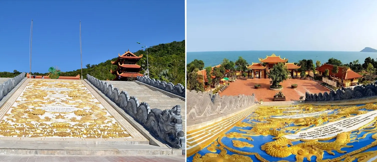 H&agrave;nh tr&igrave;nh b&igrave;nh y&ecirc;n tại Ch&ugrave;a Hộ Quốc &ndash; Thiền Viện Tr&uacute;c L&acirc;m giữa biển trời Ph&uacute; Quốc 7
