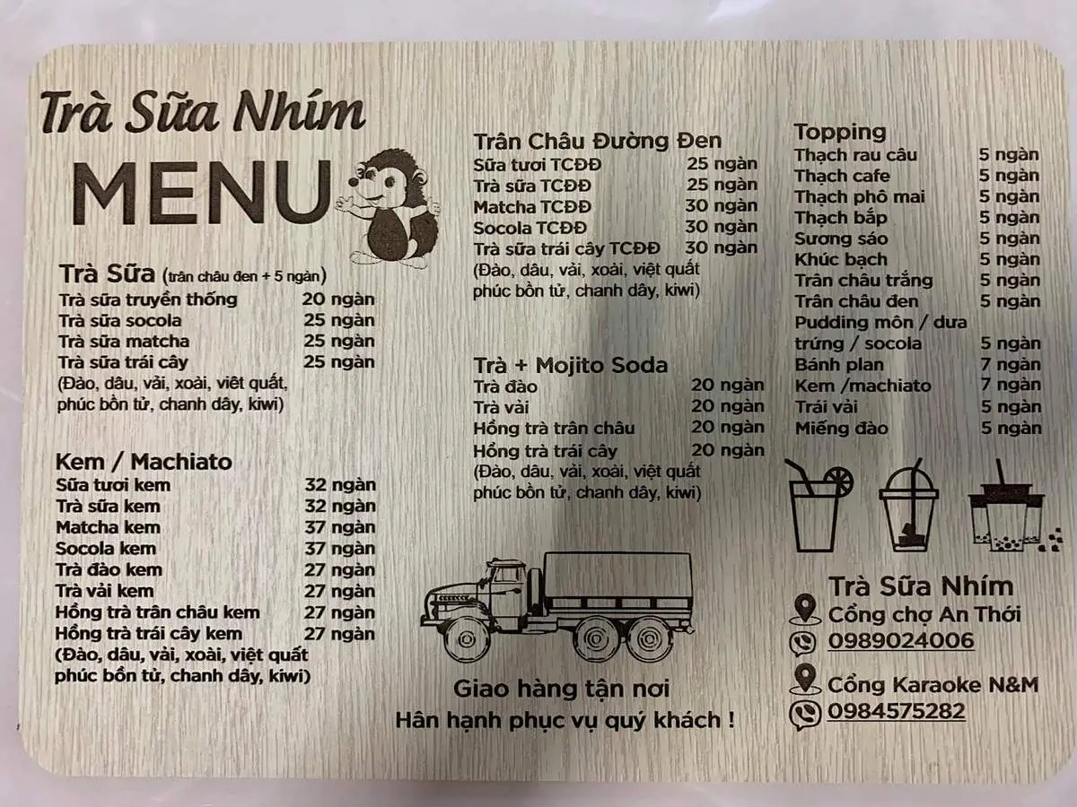 Tr&agrave; sữa Nh&iacute;m - Qu&aacute;n ăn vặt Ph&uacute; Quốc được giới trẻ y&ecirc;u th&iacute;ch 3