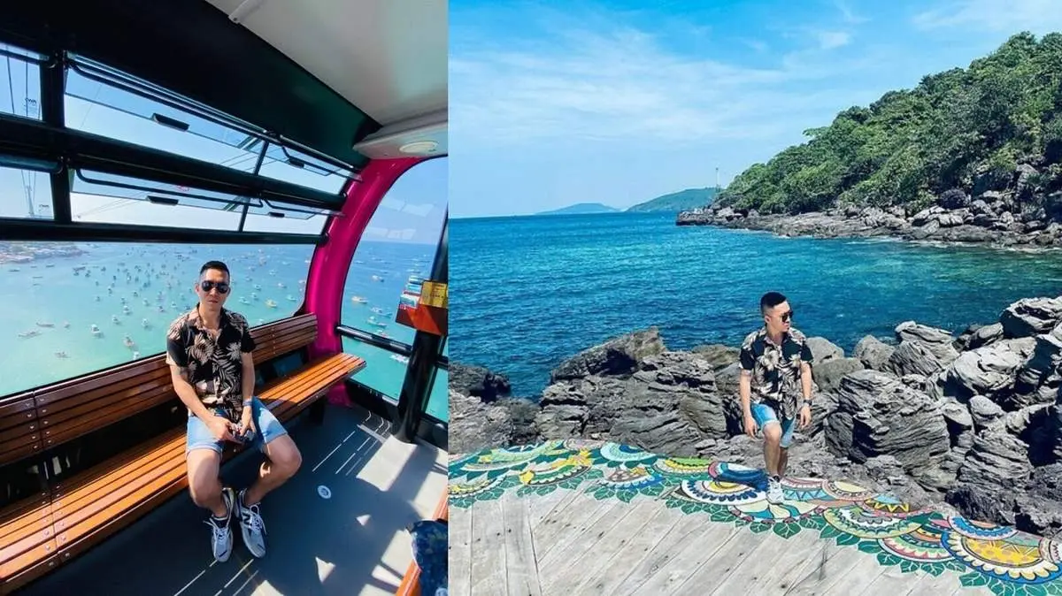 Đi bộ dưới biển lặn ngắm san h&ocirc; Ph&uacute; Quốc như youtuber Challenge Me 26