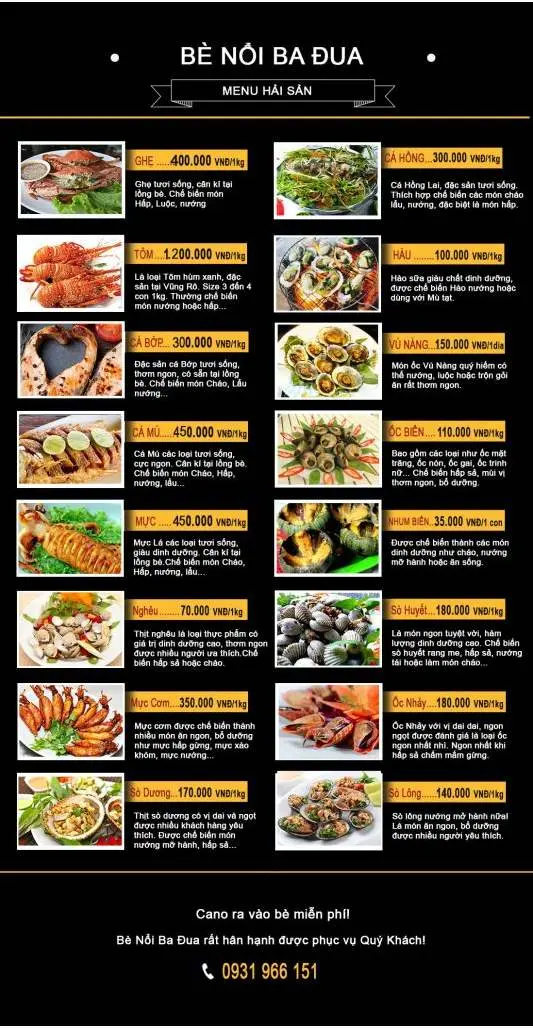 Hải sản b&egrave; nổi Vũng R&ocirc; Ph&uacute; Y&ecirc;n &ndash; Mu&ocirc;n v&agrave;n m&oacute;n ngon với hương vị đậm đ&agrave;, hấp dẫn 7