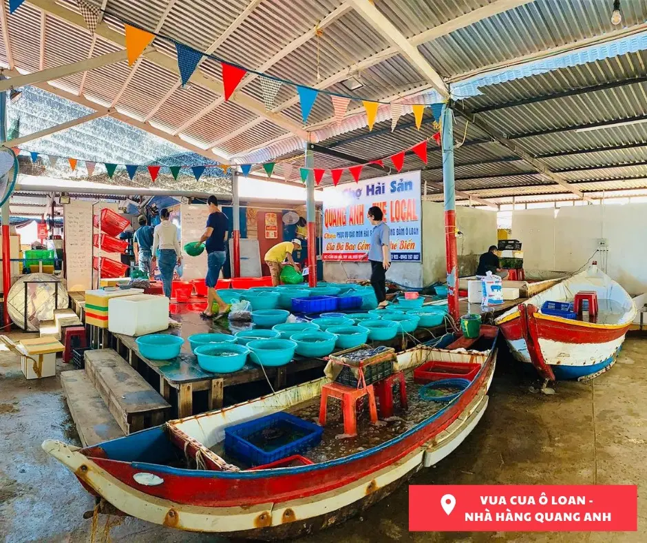 Nh&agrave; h&agrave;ng Quang Anh - Vua cua &Ocirc; Loan Ph&uacute; Y&ecirc;n với c&aacute;c m&oacute;n hải sản thơm ngon, 13