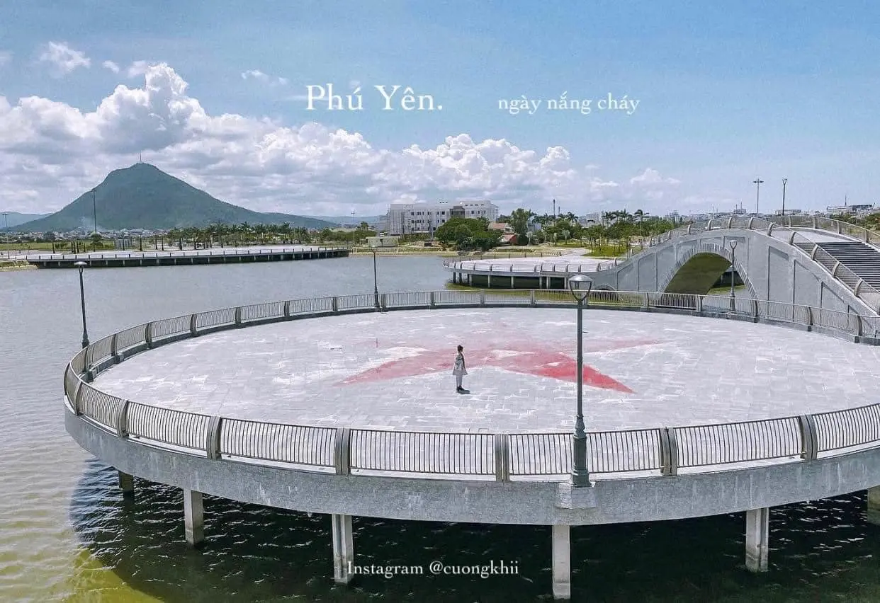 Review Hồ Điều H&ograve;a Hồ Sơn - Chốn sống ảo mới toanh, thu h&uacute;t hội x&ecirc; dịch li&ecirc;n tục tới check-in ở Ph&uacute; Y&ecirc;n 5