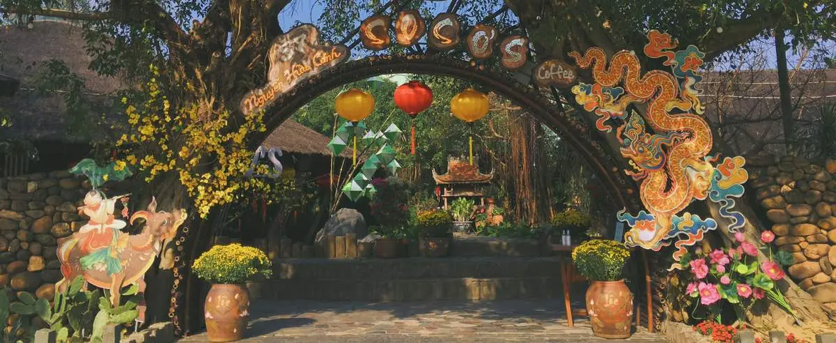 Coco’s coffee Quảng Bình và không gian sân vườn độc đáo