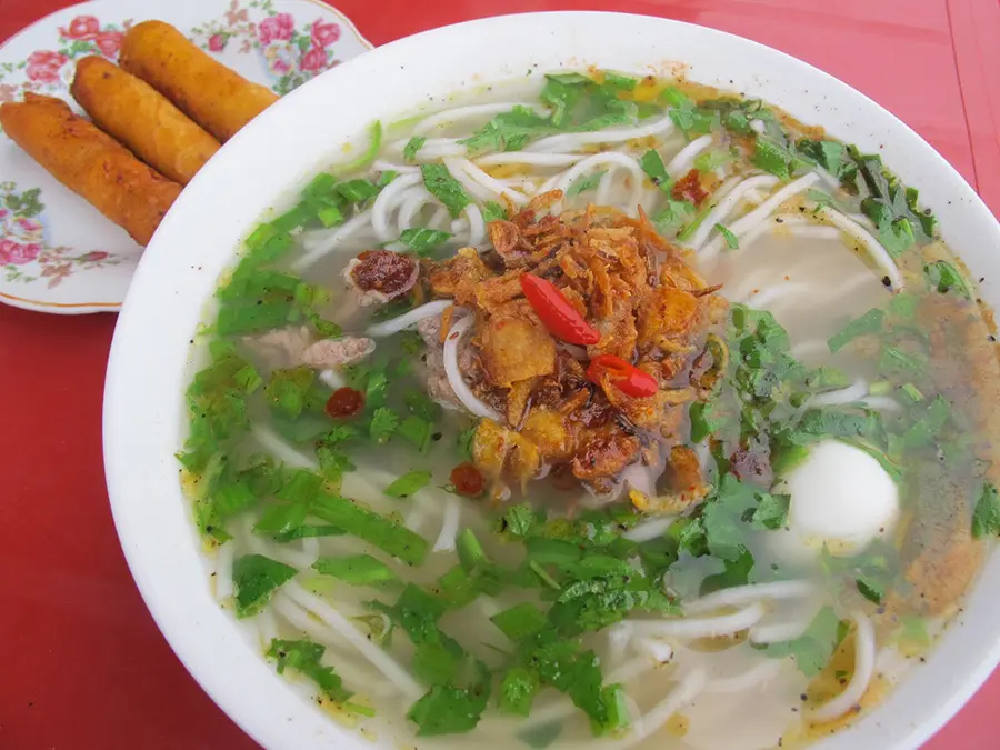 Ch&aacute;o b&aacute;nh canh Quảng B&igrave;nh với hương vị hấp dẫn khiến bao người thương nhớ 2