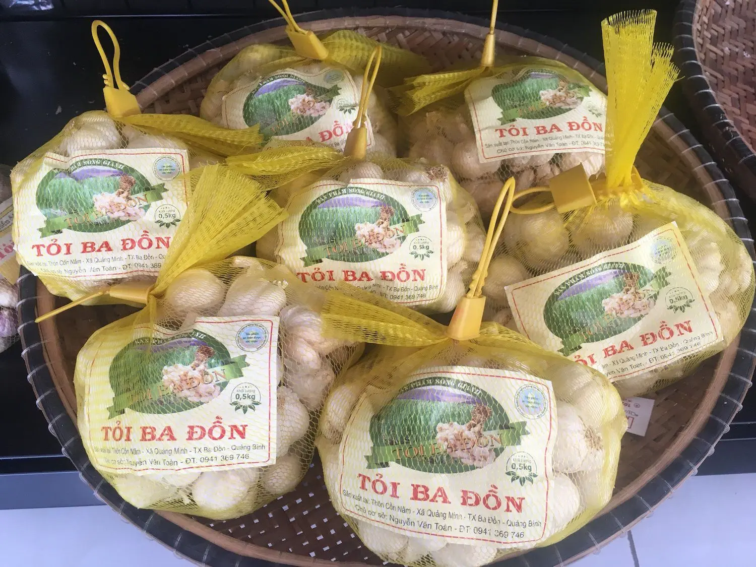 Củ tỏi Quảng Minh Quảng B&igrave;nh nhỏ nhưng c&oacute; v&otilde; 6