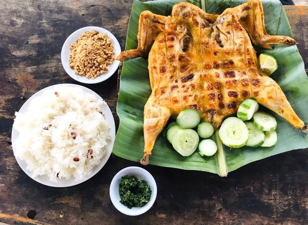G&agrave; nướng chấm muối cheo Quảng B&igrave;nh đặc sản Phong Nha 3