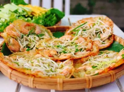 Top 6 quán bánh xèo tôm nhảy Quy Nhơn chuẩn vị giòn thơm